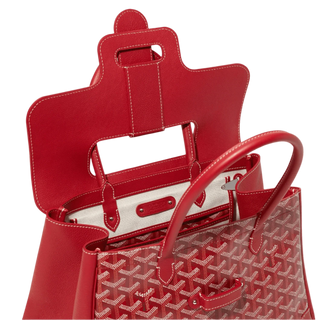 Goyard Saigon Tote Bag Red