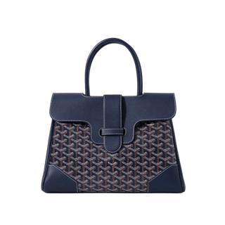 Goyard Saigon Tote Bag Navy Blue