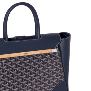 Goyard Saigon Tote Bag Navy Blue