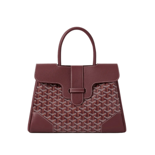 Goyard Saigon Tote Bag Burgundy