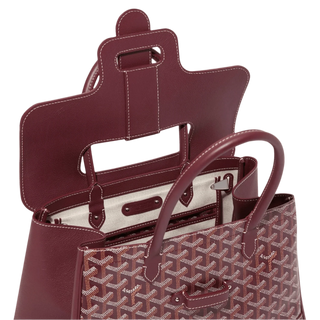Goyard Saigon Tote Bag Burgundy