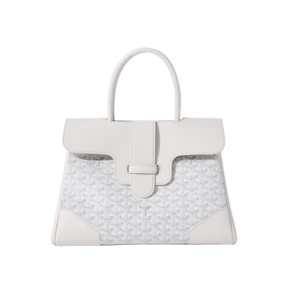 Goyard Saigon Tote Bag White