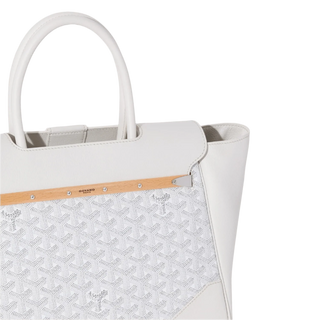 Goyard Saigon Tote Bag White