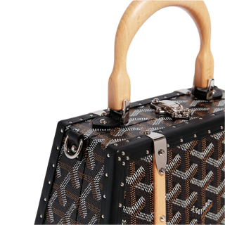Goyard Saigon Mini Trunk Bag Black