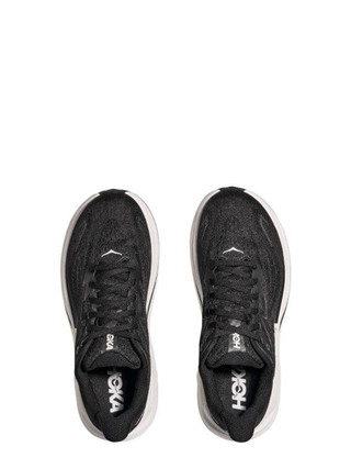 Hoka Clifton 10 Trainers in Black & White