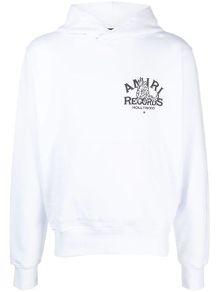 Amiri Records Wolf Hoodie in White