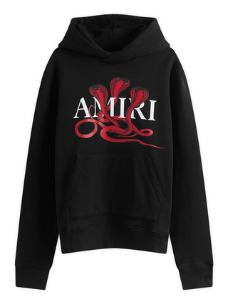 Amiri CNY Snake Hoodie in Black