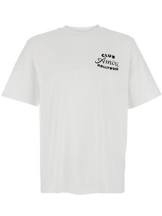 Amiri Club Logo T-Shirt in White