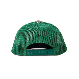Chrome Hearts CH Hollywood Trucker Hat Black/Green