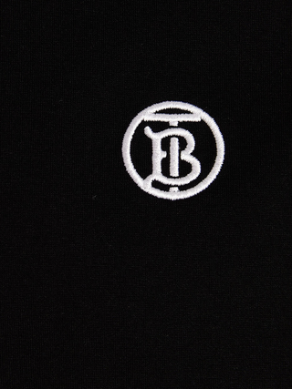 Burberry Parker TB Circle Logo T-Shirt in Black