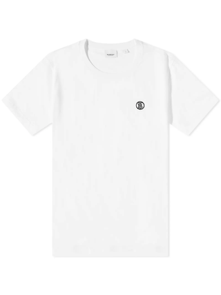 Burberry Parker TB Circle Logo T-Shirt in White