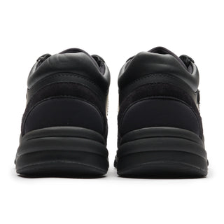 Chanel CC Logo Suede Triple Black Sneaker