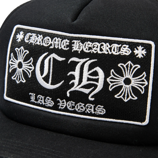 Chrome Hearts CH Las Vegas Black Trucker Cap