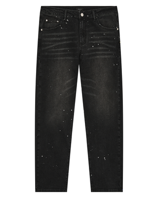 Magiri Core Painted Straight Jeans in Black