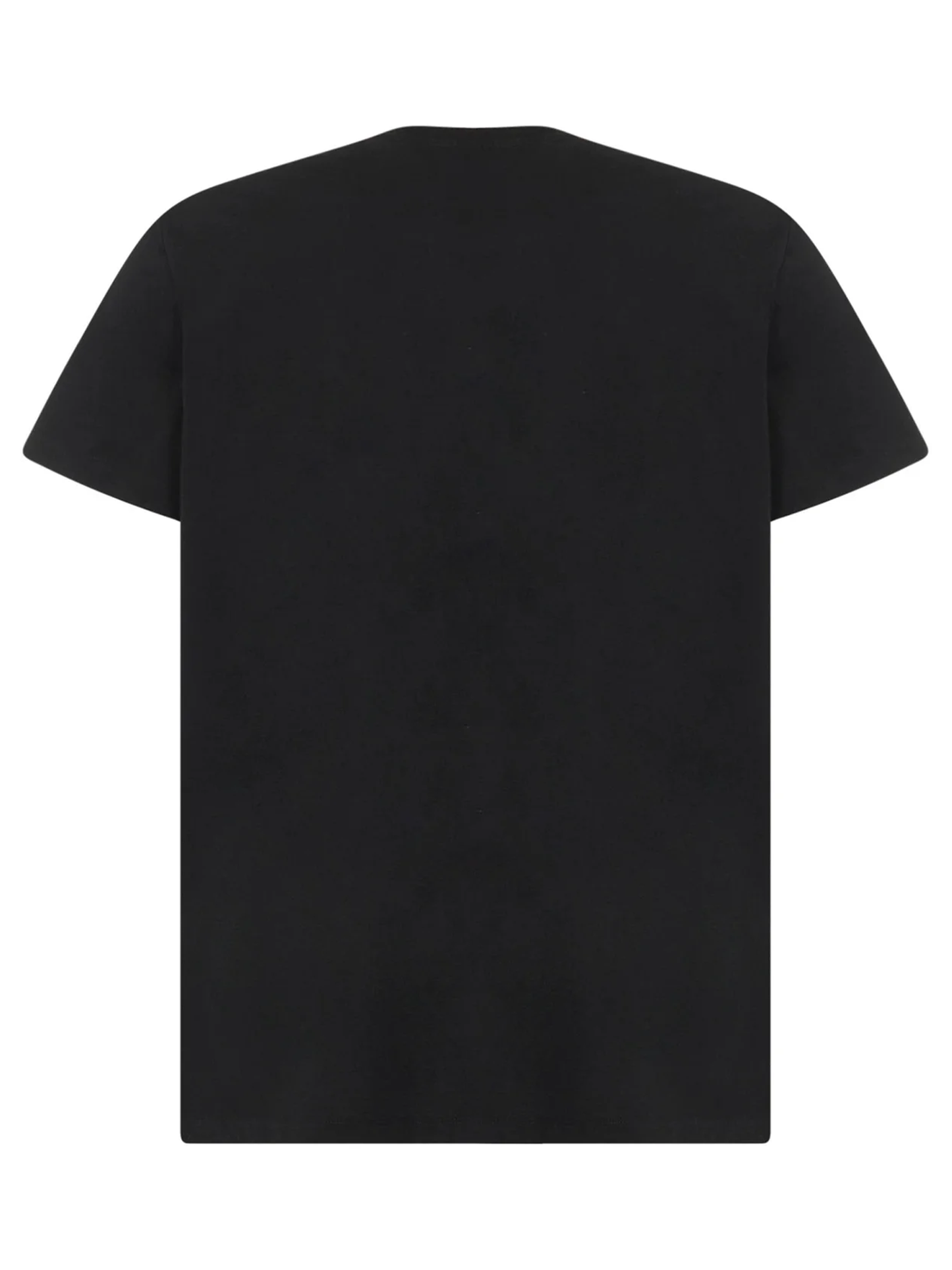 Balmain Paris Gold Foil Printed Logo T-Shirt in Black