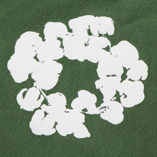 Denim Tears The Cotton Wreath Baggy Green Sweatpants