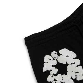 Denim Tears The Cotton Wreath Black Sweatpants