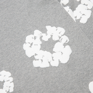 Denim Tears The Cotton Wreath Long-Sleeve Grey T Shirt