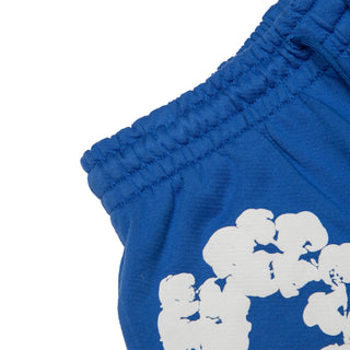 Denim Tears The Cotton Wreath Royal Blue Shorts