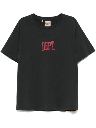 Gallery Dept Dept Gym Red Logo T-Shirt in Vintage Black