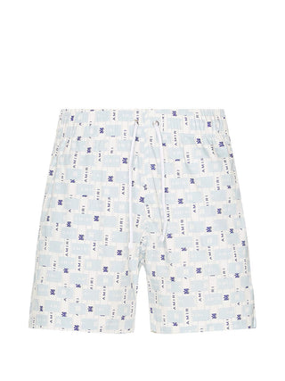 Amiri Interweave Swim Shorts in White
