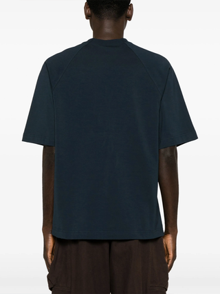 Jacquemus Le T-Shirt Typo Dark Blue