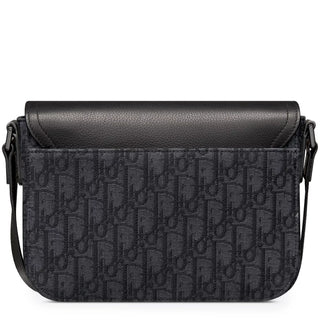 Dior Small Saddle Messenger Bag Black With Flap