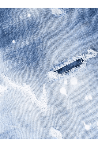 Dsquared2 Medium Spotty Wash Super Twinky Jeans Blue