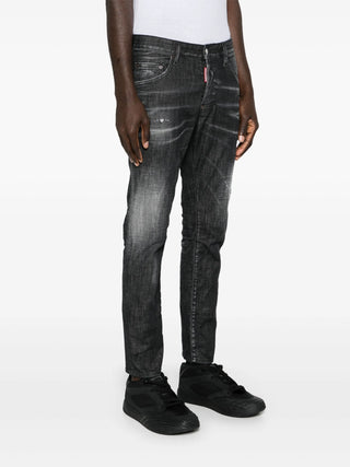 Dsquared2 Faded Effect Cool Guy Jeans in Black