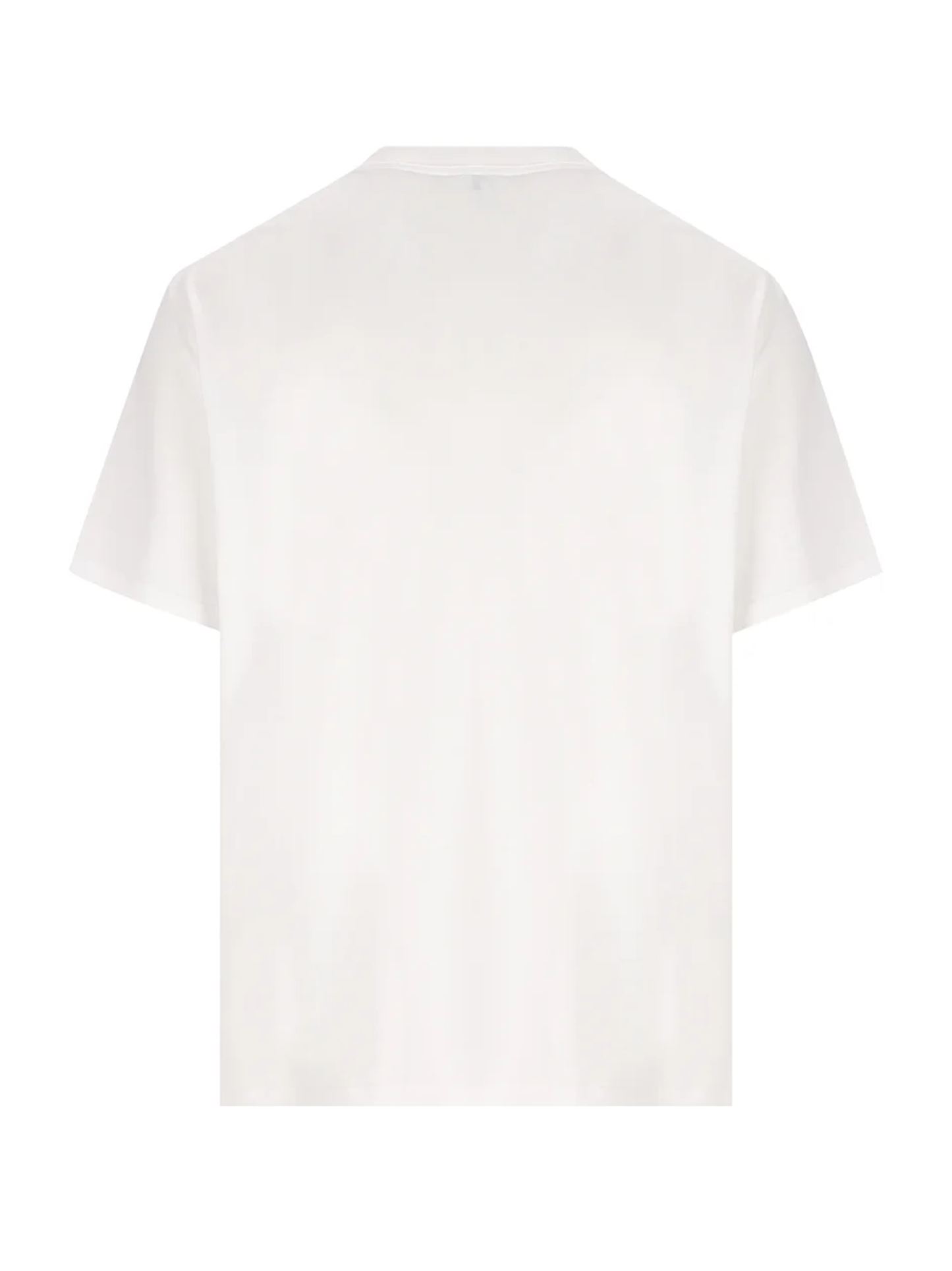 Loewe Logo Embroidered Pocket T-Shirt in White