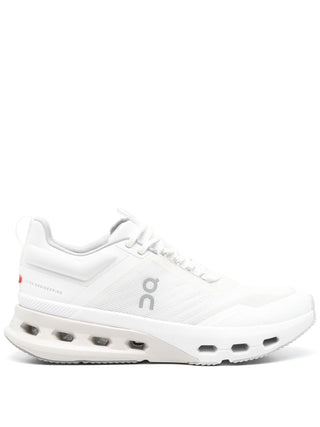 On Running CloudNova X Trainers in White Glacier