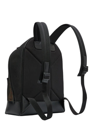 Burberry Mesh Checkered Backpack in Beige