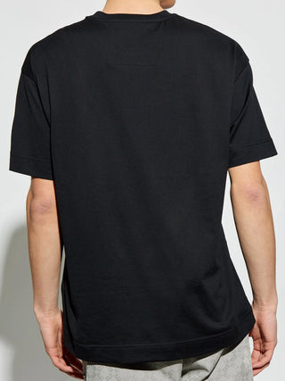 Givenchy Monogram College Embroidered Logo T-Shirt in Black