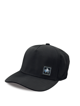 Dsquared2 Small Silver Plaque Cap in Black