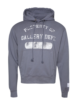 Gallery Dept Property Of Vintage Washed Hoodie in Navy