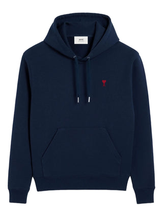 Ami Paris de Coeur Hoodie in Navy
