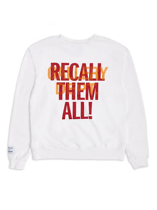 Gallery Dept G Ball Crewneck Sweatshirt in White