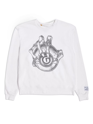 Gallery Dept G Ball Crewneck Sweatshirt in White