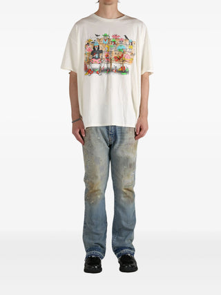 Gallery Dept Skeleton Beach Theatre T-Shirt in White