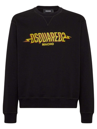 Dsquared2 Macho Sweatshirt in Black