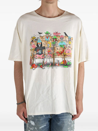Gallery Dept Skeleton Beach Theatre T-Shirt in White