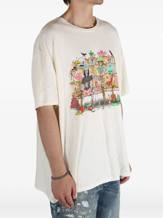 Gallery Dept Skeleton Beach Theatre T-Shirt in White