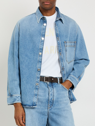 Givenchy Yellow Applique Logo T-Shirt in White