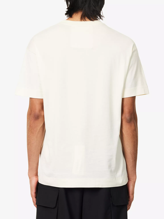 Givenchy Embroidered 4G Logo Print T-Shirt in Off White