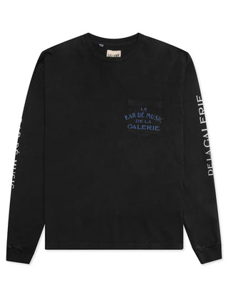Gallery Dept Le Bar Long Sleeve T-Shirt in Black