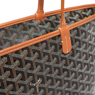 Goyard Artois PM Bag Black Tan
