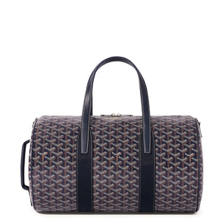 Goyard Barrel 40 Sports Bag Navy Blue