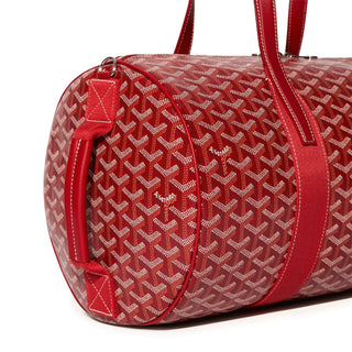 Goyard Barrel 40 Sports Bag Red