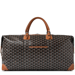 Goyard Bowling 55 Black Tan Bag