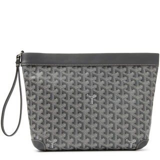 Goyard Conti Grey Pouch